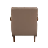 Crafton Brown Leather Accent Chair from Homelegance - Luna Furniture