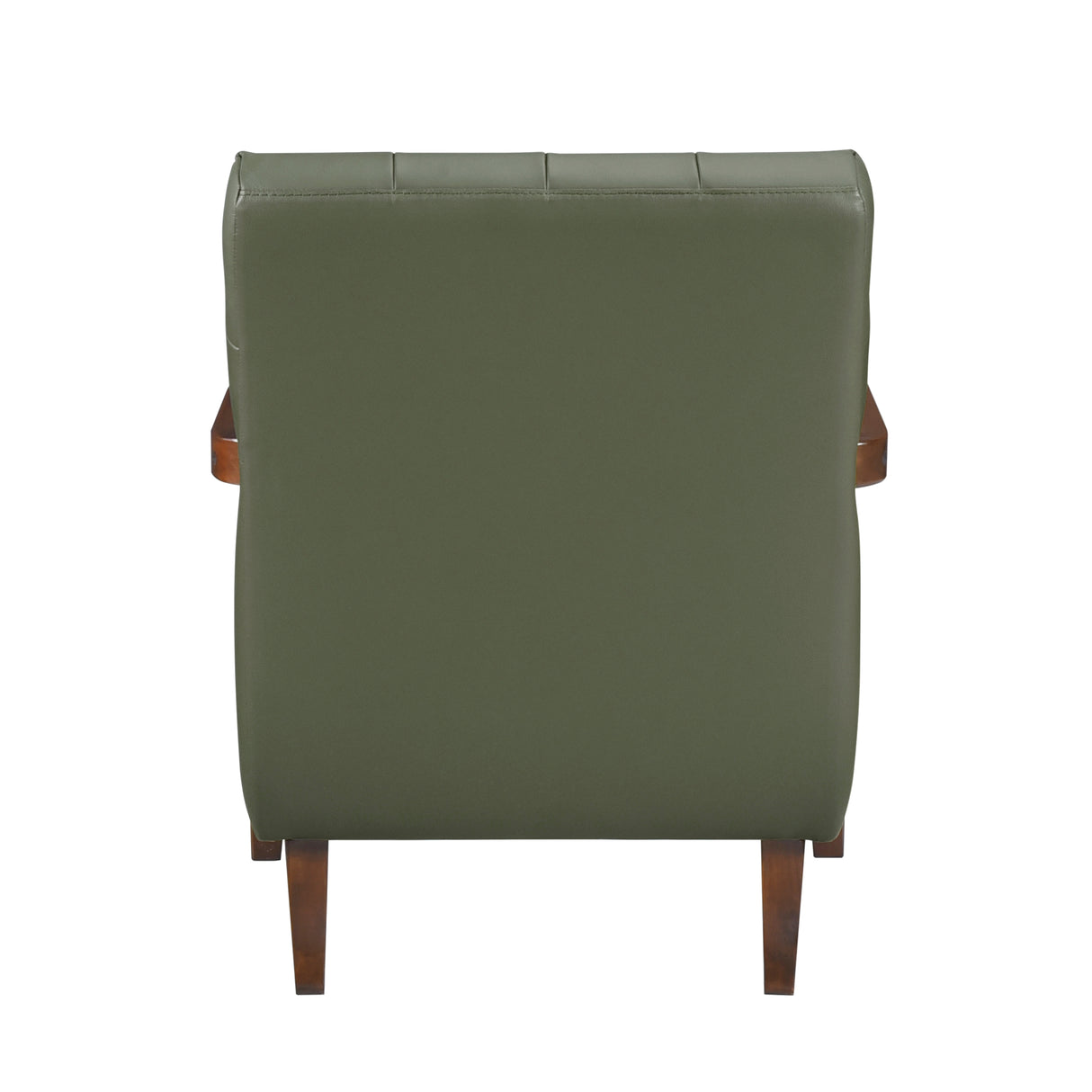 Crafton Green Leather Accent Chair from Homelegance - Luna Furniture