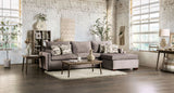 Cramlington Light Gray Sectional from Furniture of America - Luna Furniture