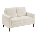 Crandall Beige Loveseat from Homelegance - Luna Furniture