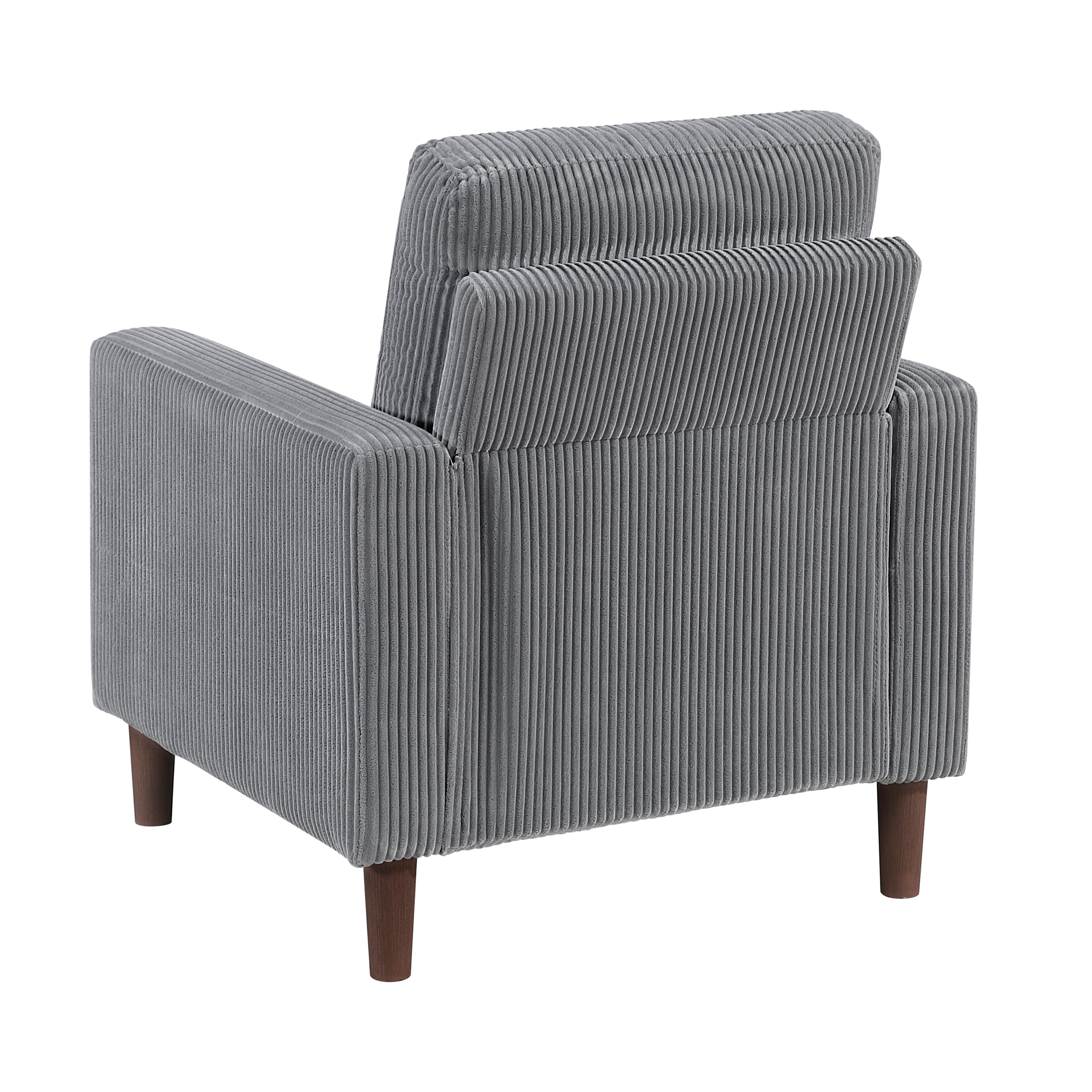 Crandall Gray Chair – Luna Furniture