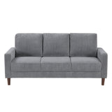 9520GRY*2 2pc Set: Sofa, Love from Homelegance - Luna Furniture