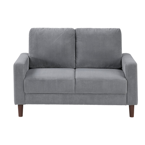 Crandall Gray Loveseat