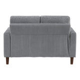 Crandall Gray Loveseat from Homelegance - Luna Furniture