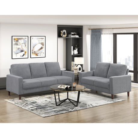 Crandall Gray Sofa from Homelegance - Luna Furniture