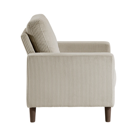 Crandall Taupe Chair from Homelegance - Luna Furniture