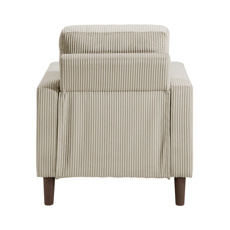 Crandall Taupe Chair from Homelegance - Luna Furniture