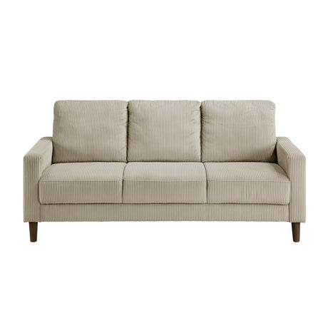 Crandall Taupe Sofa from Homelegance - Luna Furniture
