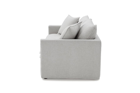 Crayford Light Gray Loveseat from Furniture of America - Luna Furniture