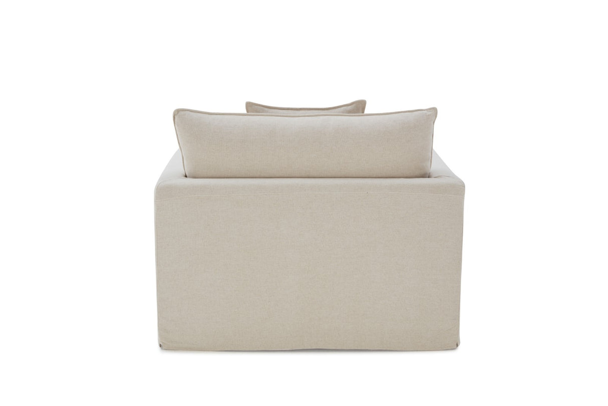 Crayford Taupe Chair from Furniture of America - Luna Furniture