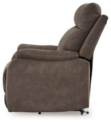 Crestmeade Espresso Power Lift Recliner from Ashley - Luna Furniture