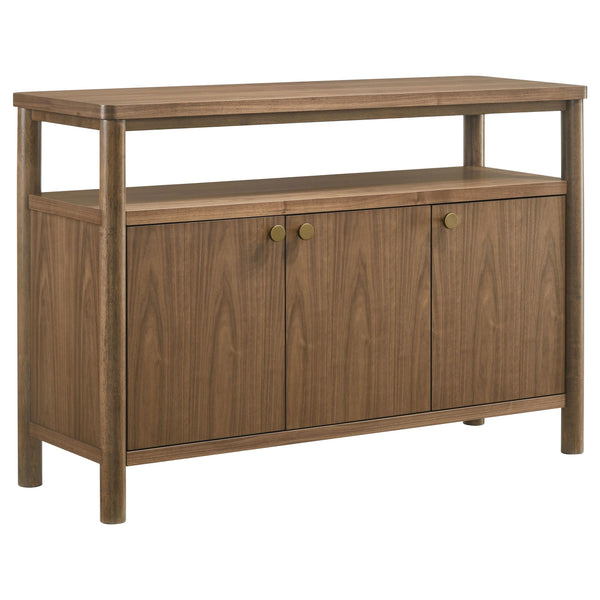 Crestmore Walnut Dining Cabinet Sideboard Buffet