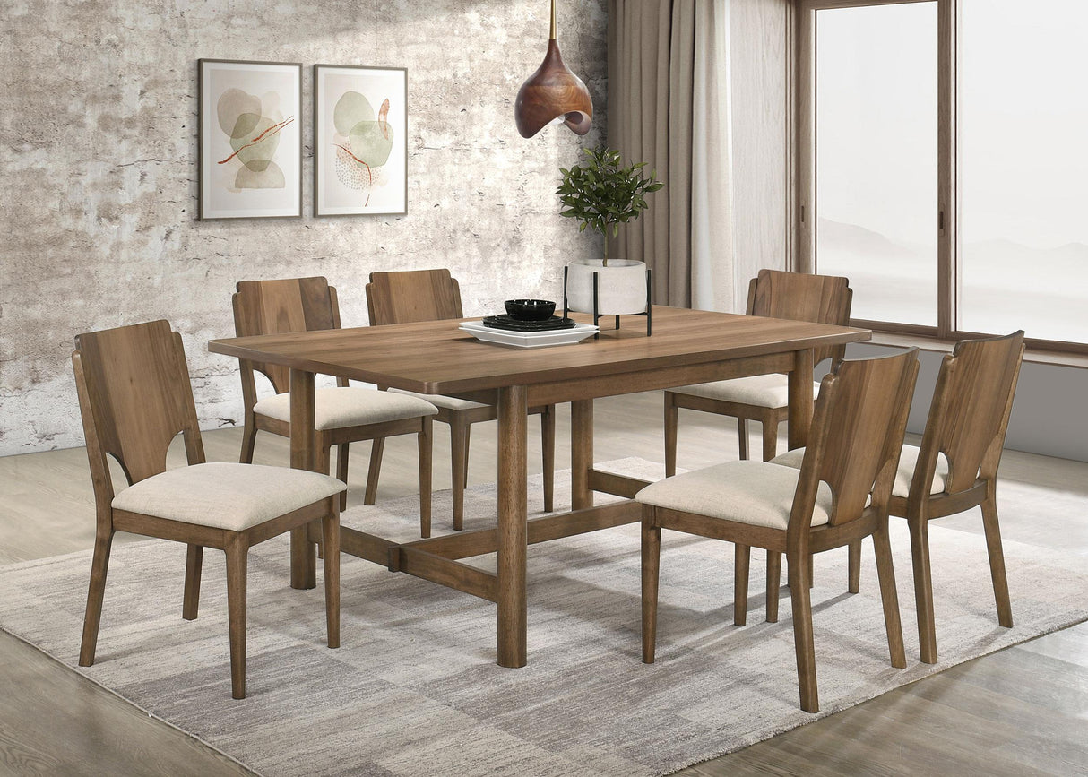 Crestmore Walnut Dining Chair, Set of 2 from Coaster - Luna Furniture
