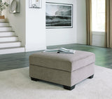 Creswell Stone 2-Piece Sectional with Ottoman from Ashley - Luna Furniture