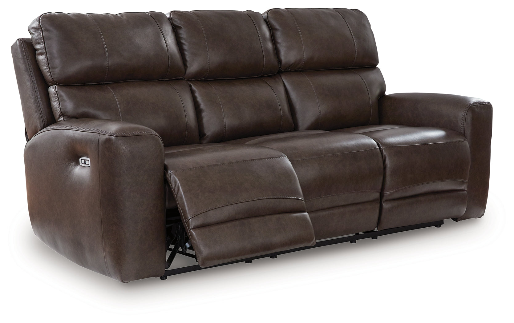 Crossplex Smoke Power Reclining Sofa – Luna Furniture