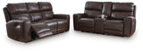 Crossplex Sofa and Loveseat in Smoke from Ashley Furniture - Luna Furniture