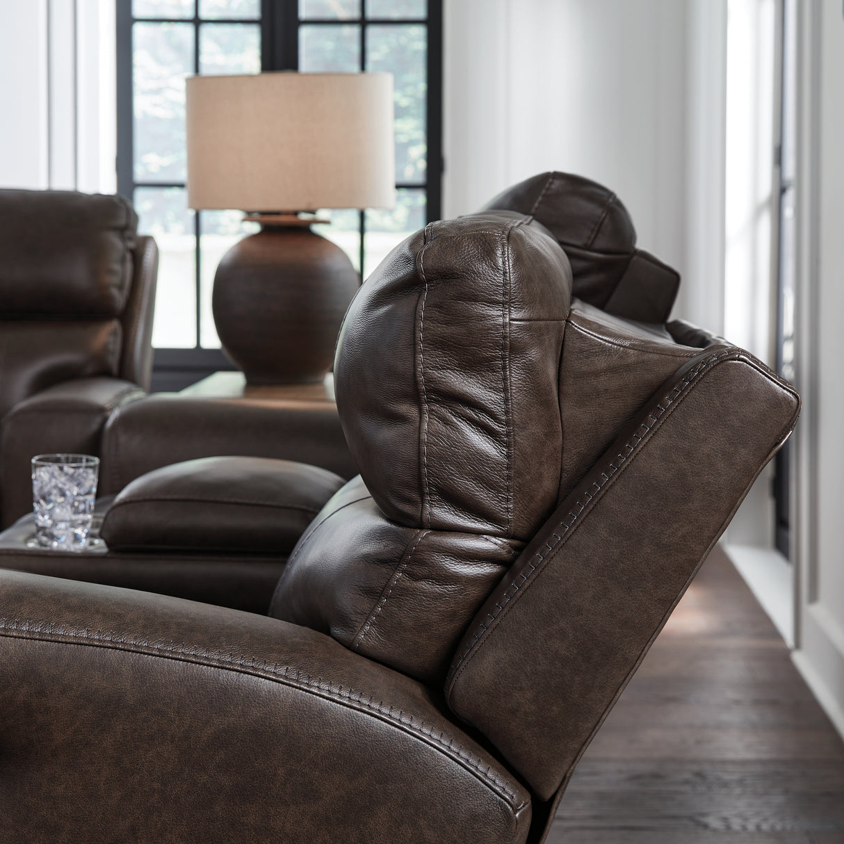 Crossplex Sofa and Loveseat in Smoke from Ashley Furniture - Luna Furniture