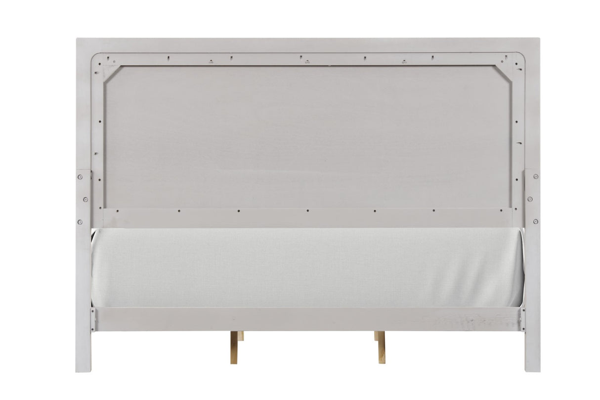 Crowthorne White Oak Queen Panel Bed from Furniture of America - Luna Furniture