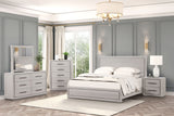 Crowthorne White Oak Queen Panel Bed from Furniture of America - Luna Furniture