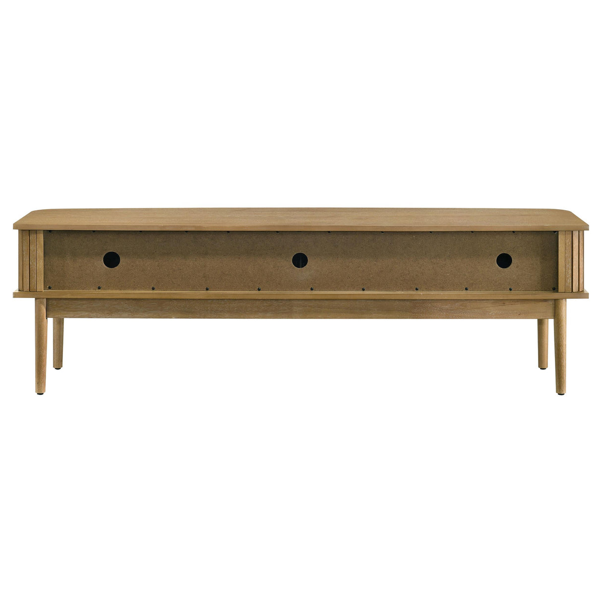 Croyden Weathered Natural 71-inch TV Stand Media Console from Coaster - Luna Furniture
