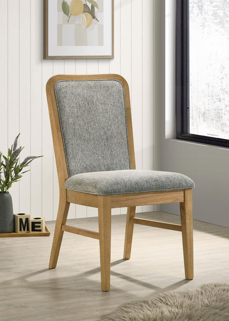 Croyden Weathered Natural Dining Side Chair, Set of 2 from Coaster - Luna Furniture