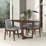 Crystal Dining Chair (Set of 2, Light Grey) from Ashcroft Furniture - Luna Furniture