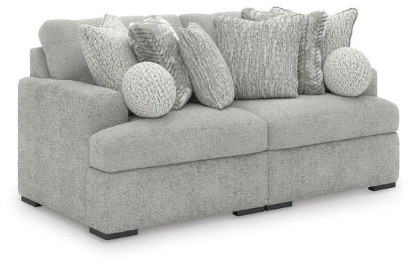 Cuddle Plush Arctic 2-Piece Loveseat