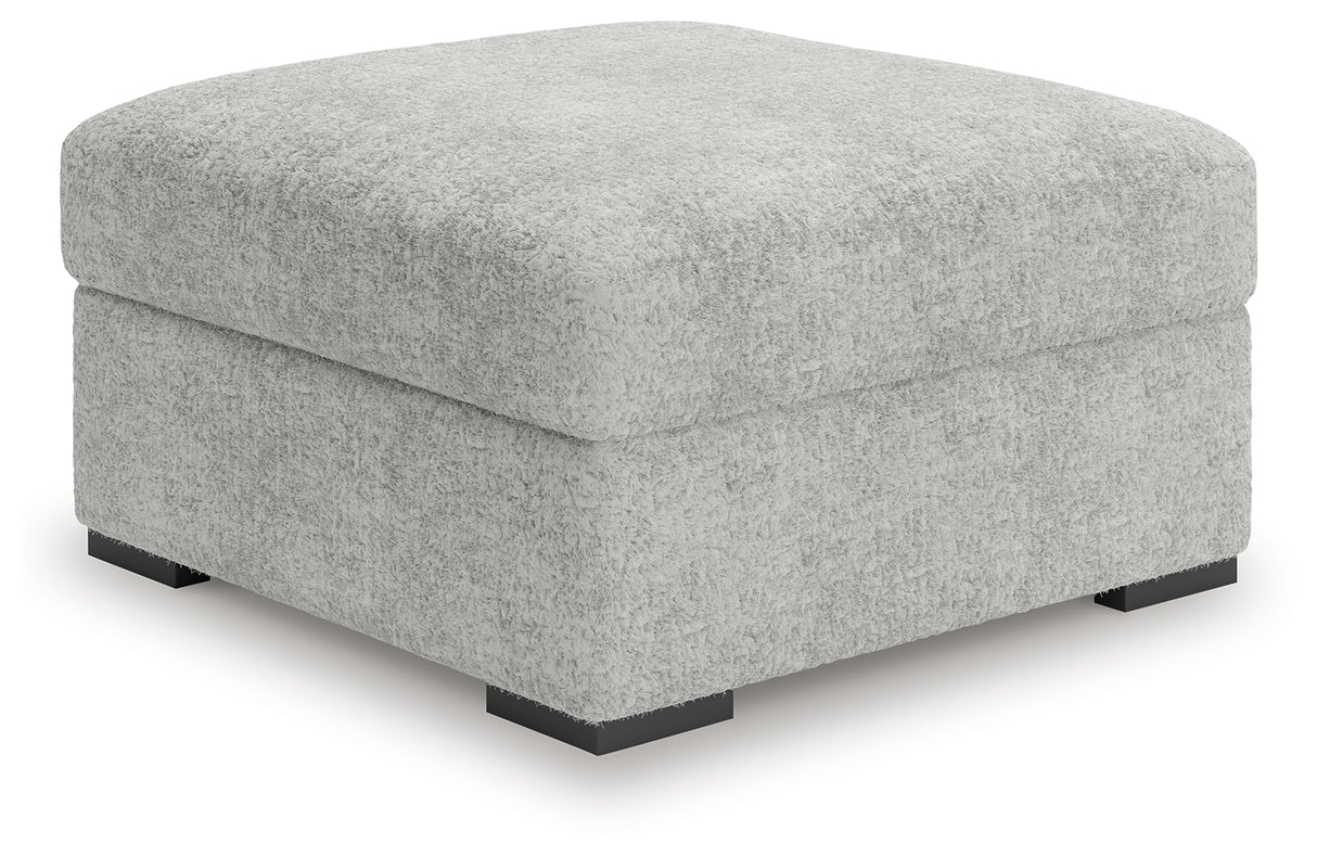 Cuddle Plush Arctic Oversized Accent Ottoman from Ashley - Luna Furniture