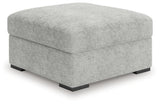 Cuddle Plush Arctic Oversized Accent Ottoman from Ashley - Luna Furniture