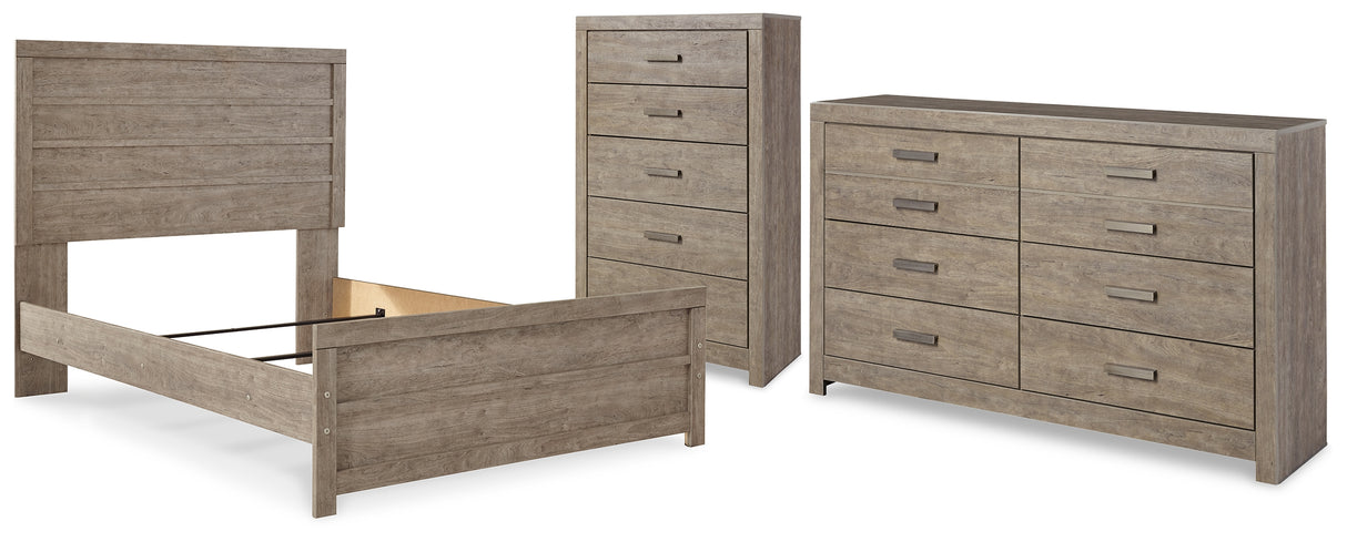 Culverbach Full Panel Bed, Dresser and Chest from Ashley - Luna Furniture
