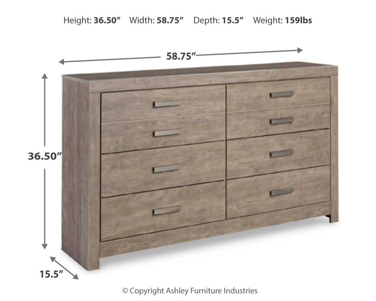 Culverbach Full Panel Bed, Dresser and Chest from Ashley - Luna Furniture