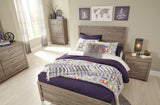 Culverbach Full Panel Bed with Dresser in Gray from Ashley - Luna Furniture