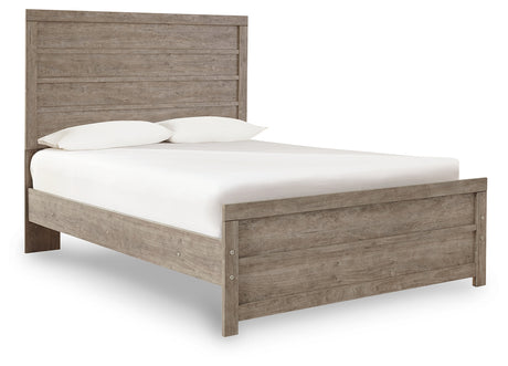 Culverbach Full Panel Bed with Dresser in Gray from Ashley - Luna Furniture