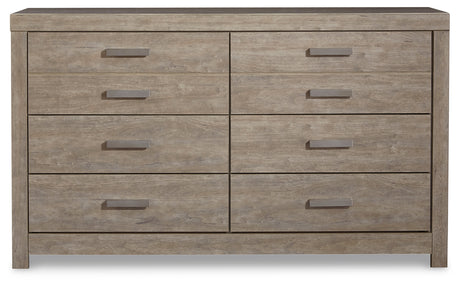 Culverbach Gray Full Panel Bed, Dresser, Chest and Nightstand from Ashley - Luna Furniture