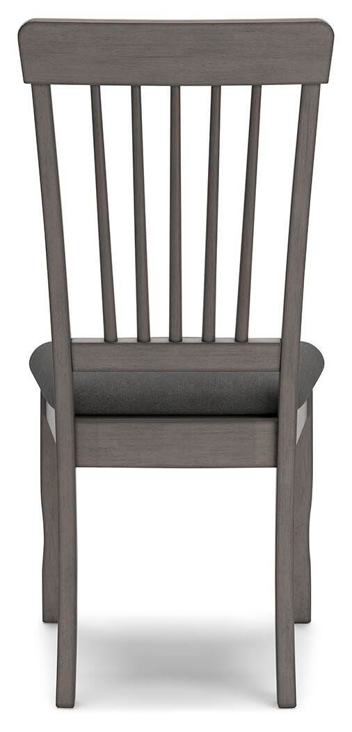 Shullden Gray Dining Table and 4 Chairs from Ashley Furniture - Luna Furniture
