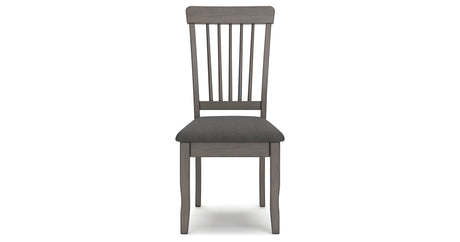 Shullden Dining Table and 4 Chairs in Gray from Ashley Furniture - Luna Furniture