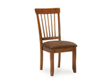 Berringer 2-Piece Dining Room Chair in Rustic Brown from Ashley - Luna Furniture