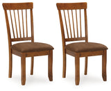 Berringer Rustic Brown Dining Chair, Set of 2 from Ashley - Luna Furniture