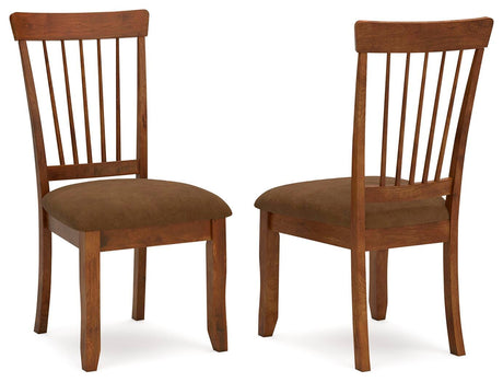 Berringer Rustic Brown Dining Chair, Set of 2 from Ashley - Luna Furniture