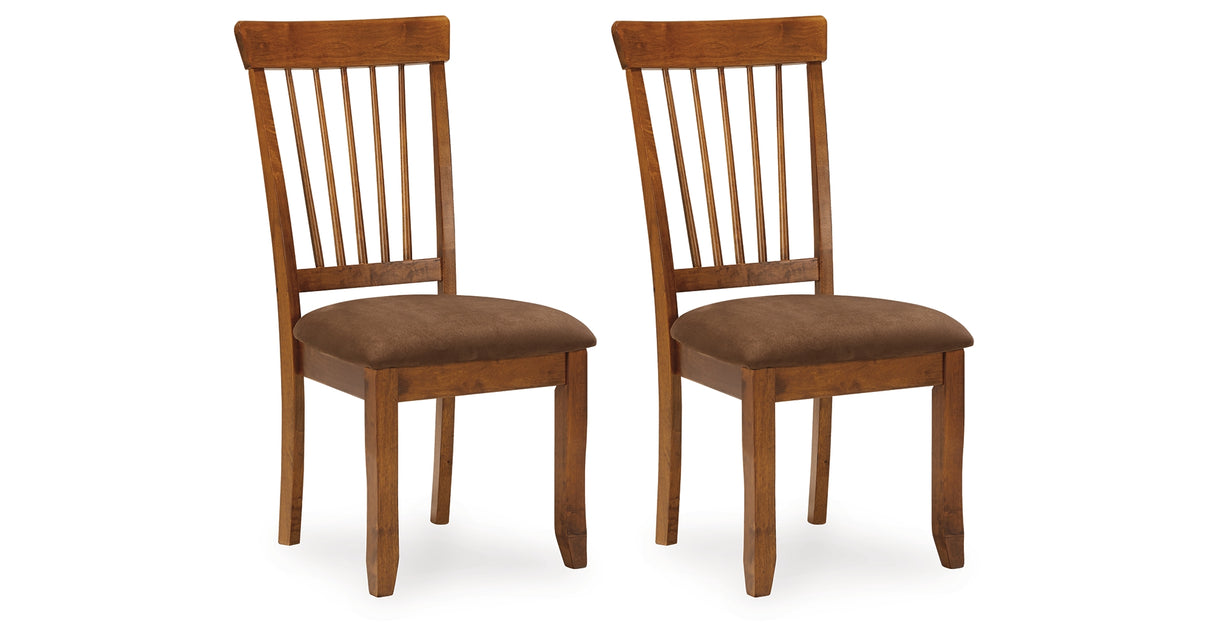 Berringer Rustic Brown Dining Chair, Set of 2 from Ashley - Luna Furniture