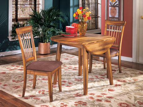 Berringer Rustic Brown Dining Table and 4 Chairs from Ashley Furniture - Luna Furniture