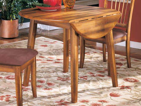 Berringer Rustic Brown Dining Drop Leaf Table from Ashley - Luna Furniture