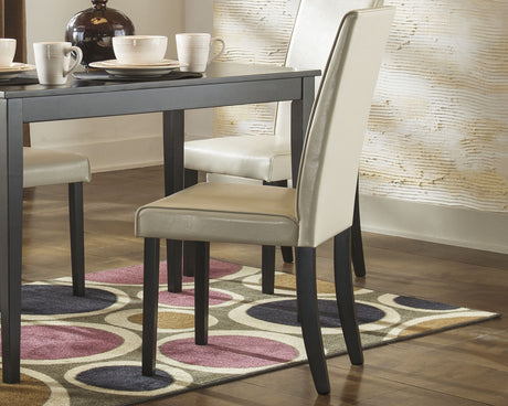 Kimonte Ivory Dining Chair, Set of 2 from Ashley - Luna Furniture