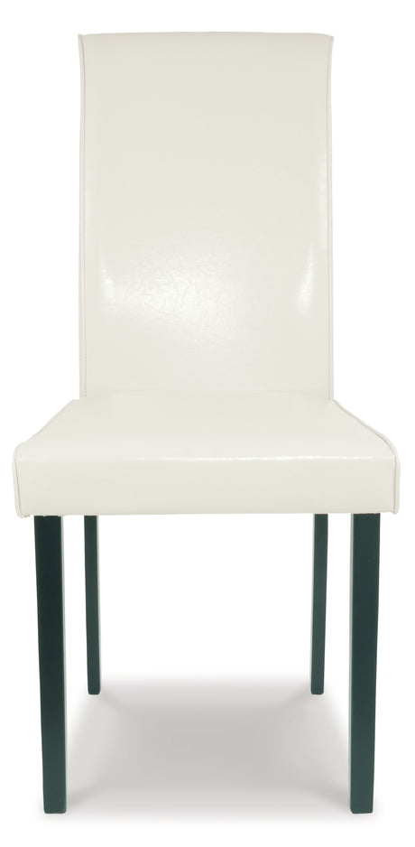 Kimonte Ivory Dining Chair, Set of 2 from Ashley - Luna Furniture