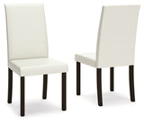 Kimonte Ivory Dining Chair, Set of 2 from Ashley - Luna Furniture
