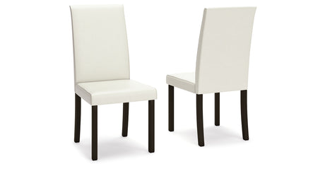 Kimonte Ivory Dining Chair, Set of 2 from Ashley - Luna Furniture