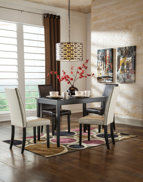 Kimonte Ivory Dining Chair, Set of 2 from Ashley - Luna Furniture
