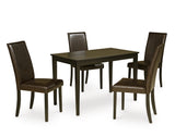 Kimonte Multi Dining Table and 4 Chairs from Ashley Furniture - Luna Furniture