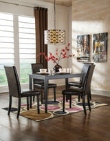 Kimonte Dark Brown Dining Chair, Set of 2 from Ashley - Luna Furniture