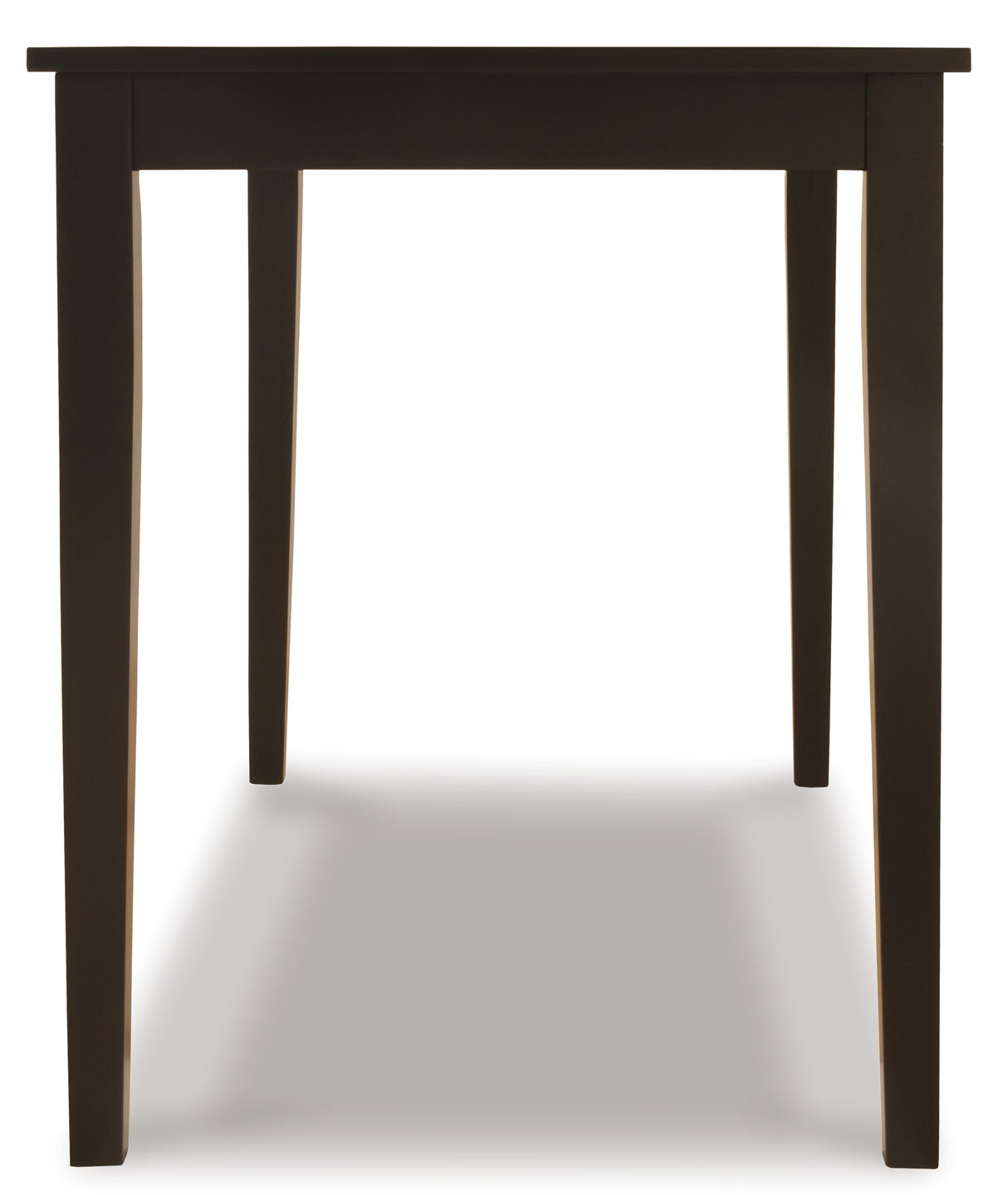 Kimonte Dark Brown Dining Table from Ashley - Luna Furniture
